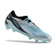 Zapatos Adidas X Crazyfast Messi.1 FG Plateado Met Azul Felicidad Negro