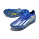 Zapatos Adidas X Crazyfast Messi.1 FG Azul Blanco Amarillo