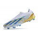 Bota adidas X Crazyfast.1 LL FG Blanco Azul Oro