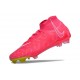 Botas de Fútbol Nike Phantom Luna Elite FG Rosa Amarillo