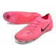 Bota Nike Phantom Luna II Elite L FG Rosa Negro