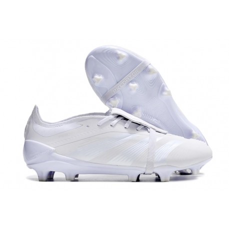 adidas Predator Elite FT césped natural seco Blanco Plateado Met