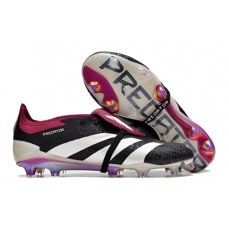 Adidas Predator Elite FT Tease 30 Tongue FG Negro Blanco Violeta