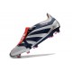 adidas Predator Elite FT césped natural seco Plateado Met Negro Rojo