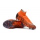 Bota Ronaldo Nike Mercurial Superfly VI Elite FG Naranja Negro