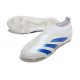 adidas Predator Elite Laceless Cesped Natural Seco Blanco Azul