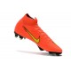 Nike Zapatillas Mercurial Superfly 6 Elite DF FG - Naranja Amarillo