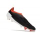 adidas Predator Elite Laceless Cesped Natural Seco Negro Blanco Rojo