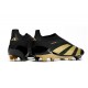 adidas Predator Elite Laceless Cesped Natural Seco Negro Oro