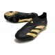 adidas Predator Elite Laceless Cesped Natural Seco Negro Oro