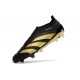 adidas Predator Elite Laceless Cesped Natural Seco Negro Oro