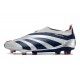 adidas Predator Elite Laceless Cesped Natural Seco Argento Negro Rojo