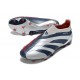 adidas Predator Elite Laceless Cesped Natural Seco Argento Negro Rojo