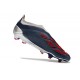 adidas Predator Elite Laceless Cesped Natural Seco Argento Negro Rojo