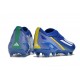 Zapatos Adidas X Crazyfast Messi.1 FG Lucid Azul Azul Burst Blanco