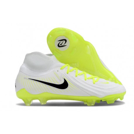 Zapatillas Nike Phantom Luna 2 Elite FG Blanco Negro Amarillo