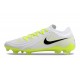 Nike Phantom GX 2 Elite FG Blanco Negro Amarillo