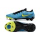 Nike Phantom GX 2 Elite FG Azul Amarillo Negro