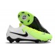 Nike Phantom GX 2 Elite FG Verde Blanco Negro