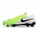 Nike Phantom GX 2 Elite FG Verde Blanco Negro