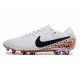 Nike Tiempo Legend X Elite FG Blanco Negro Naranja