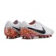 Nike Tiempo Legend X Elite FG Blanco Negro Naranja