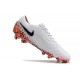 Nike Tiempo Legend X Elite FG Blanco Negro Naranja