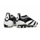 adidas Predator Elite Laceless Cesped Natural Seco Negro Blanco