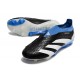 adidas Predator Elite Laceless Cesped Natural Seco Negro Blanco Azul