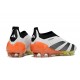 adidas Predator Elite Laceless Cesped Natural Seco Blanco Negro Arancione