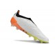 adidas Predator Elite Laceless Cesped Natural Seco Blanco Negro Arancione