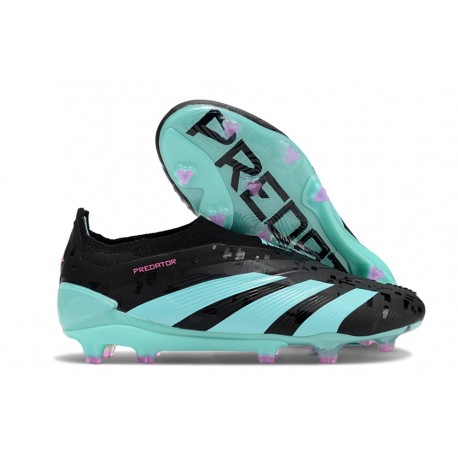 adidas Predator Elite Laceless Cesped Natural Seco Negro Azul