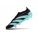 adidas Predator Elite Laceless Cesped Natural Seco Negro Azul