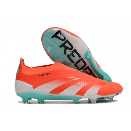 adidas Predator Elite Laceless Cesped Natural Seco Rojo Blanco Azul