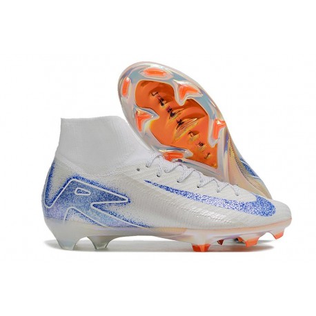 Nike Mercurial Superfly 10 Elite FG Blueprint Blanco Azul Carrera