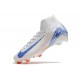 Nike Mercurial Superfly 10 Elite FG Blueprint Blanco Azul Carrera