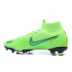 Nike Zapatillas Mercurial Superfly 6 Elite DF FG - Verde