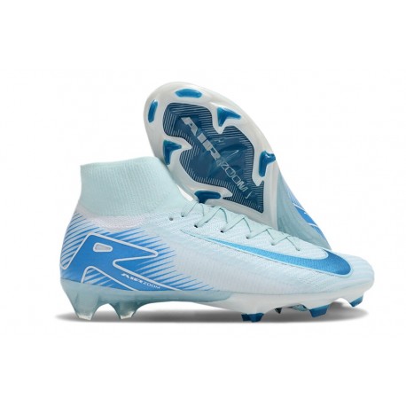 Zapatillas Nike Mercurial Superfly 10 Elite FG Blanco Azul