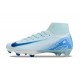 Zapatillas Nike Mercurial Superfly 10 Elite FG Blanco Azul