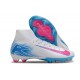 Zapatillas Nike Mercurial Superfly 10 Elite FG Blanco Azul Rosa