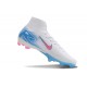 Zapatillas Nike Mercurial Superfly 10 Elite FG Blanco Azul Rosa