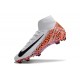 Zapatillas Nike Mercurial Superfly 10 Elite FG Blanco Naranja Negro