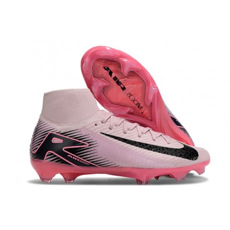 Zapatillas Nike Mercurial Superfly 10 Elite FG Rosa Negro