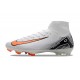 Zapatillas Nike Mercurial Superfly 10 Elite FG Blanco Naranja Negro