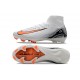 Zapatillas Nike Mercurial Superfly 10 Elite FG Blanco Naranja Negro