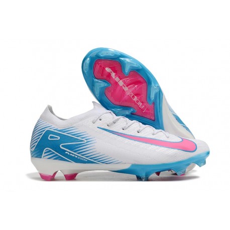 Nike Zoom Mercurial Vapor 16 Elite FG Blanco Azul Rosa