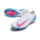 Nike Zoom Mercurial Vapor 16 Elite FG Blanco Azul Rosa