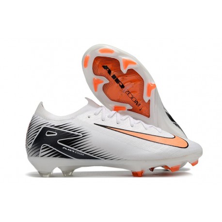 Nike Zoom Mercurial Vapor 16 Elite FG Blanco Naranja Negro