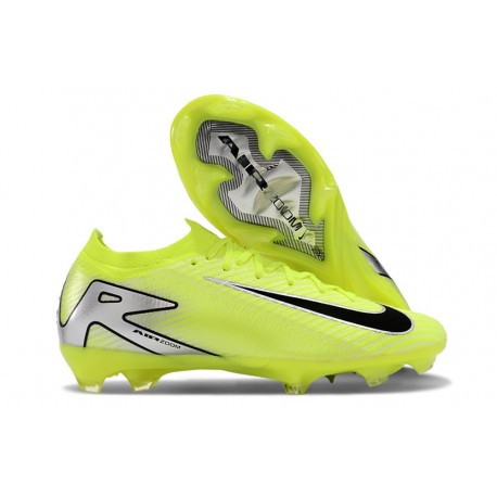 Nike Zoom Mercurial Vapor 16 Elite FG Amarillo Negro Plateado