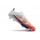 Zapatillas de Futbol adidas F50 + LL FG Ftwr Blanco Rojo Azul Lúcido